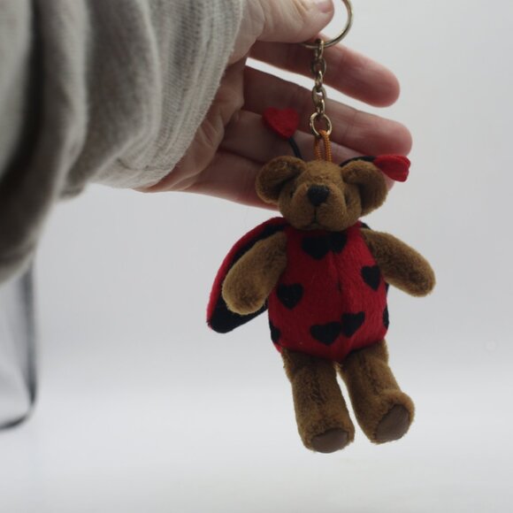 Bear / Ladybug Backpack / Key Chain 4" - Picture 3 of 6